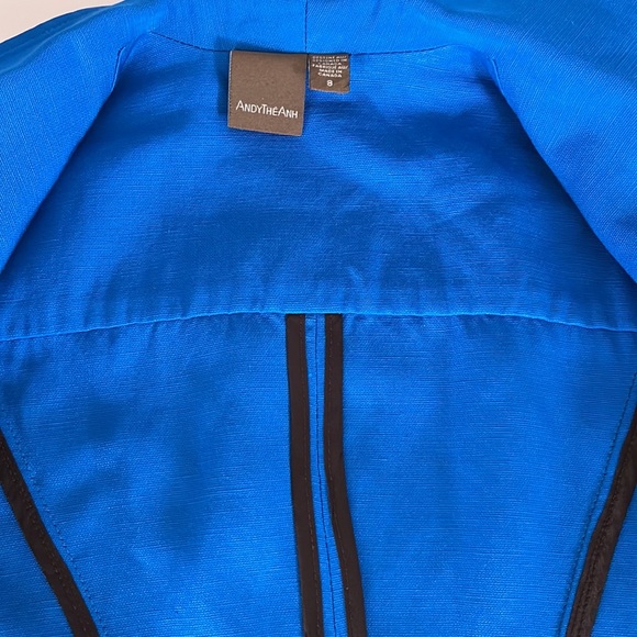 Beautiful bright royal blue Andy the Anh jacket. - Picture 12 of 14